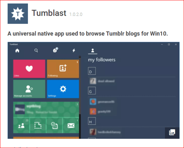 Tumblast Tumblast Tumblr App