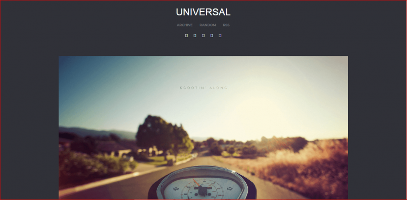 Universal Universal Tumblr Theme