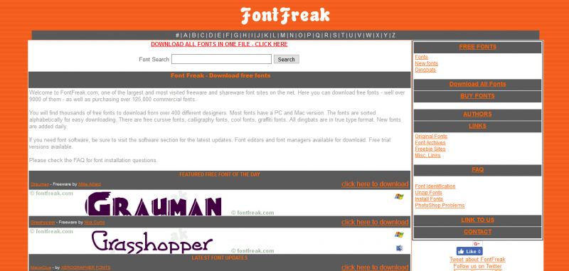 Font Freak