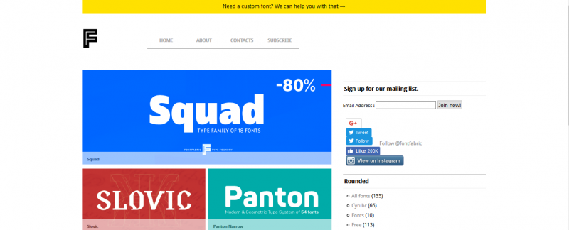 Fontfabric Fontfabric