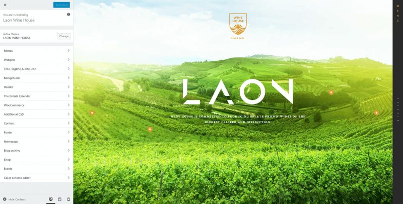 Laon WordPress Theme