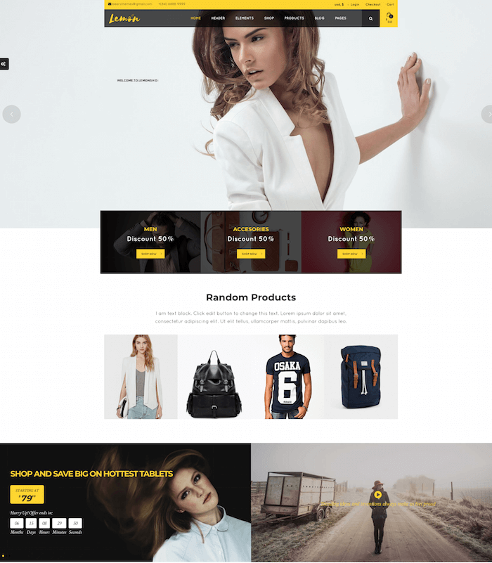 Lemon WordPress Theme Lemon WordPress Theme