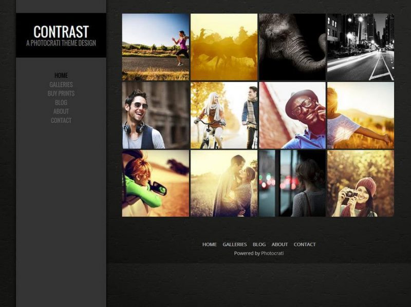 CONTRAST Elite Photography & Portfolio WP Theme