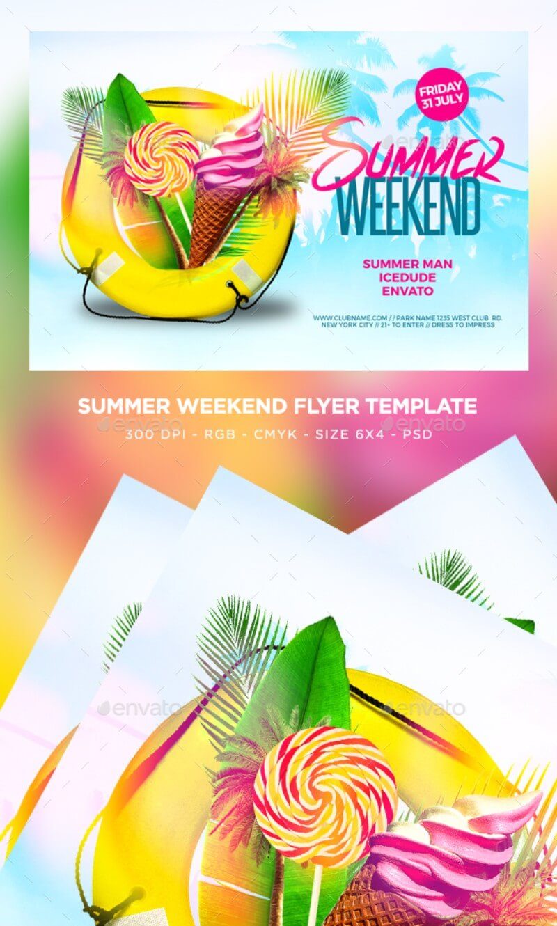 Summer Weekend Flyer