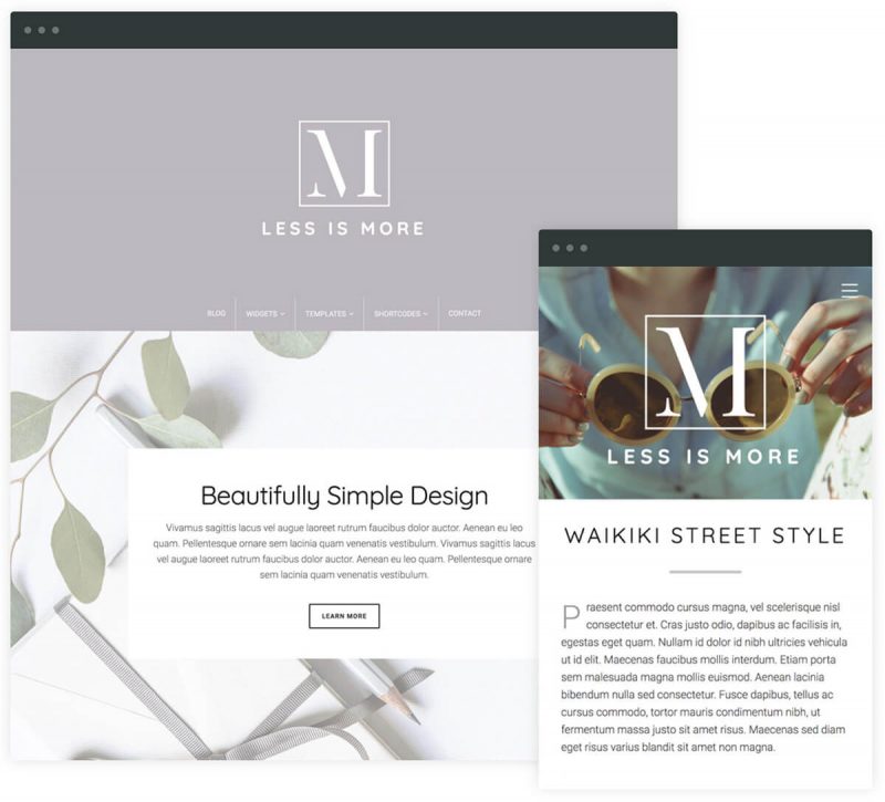 Min WordPress Theme