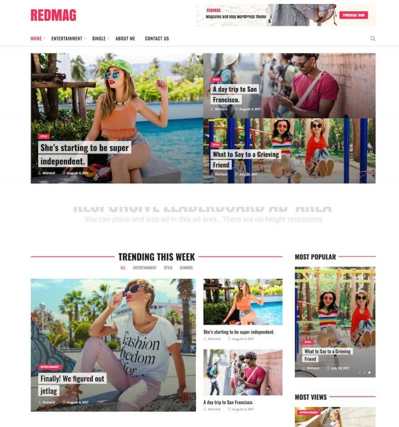 RedMag Theme