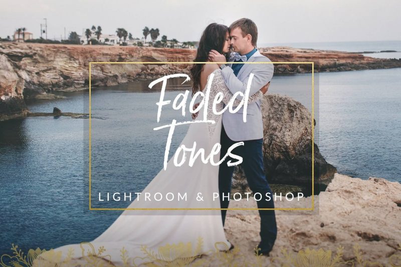Faded Tones Wedding Presets