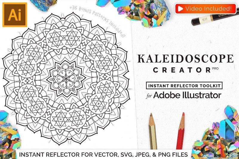 Kaleidoscope Creator Pro