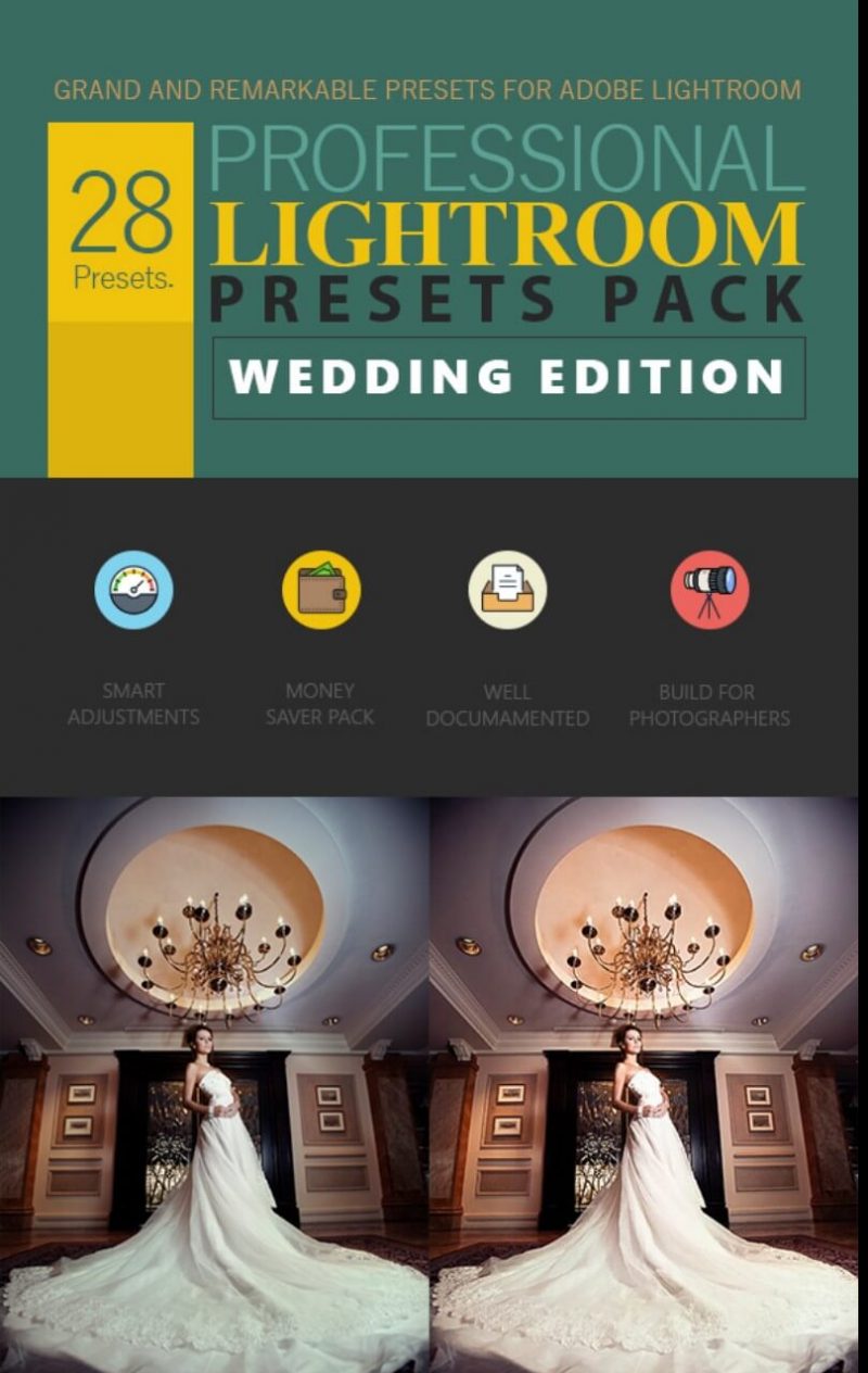 Wedding Professional Lightroom presets