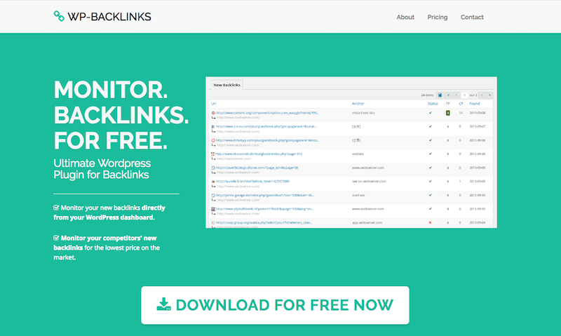 Wordpress Plugin for Backlinks