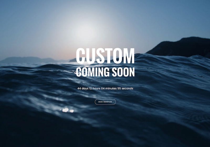 uncode coming soon wordpress template uncode-coming-soon-wordpress-template