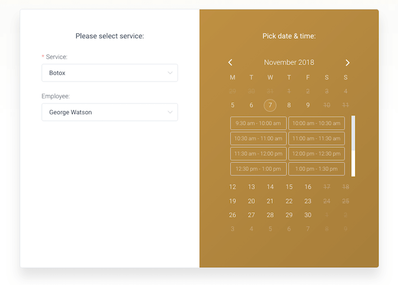 Choose date time Choose date & time