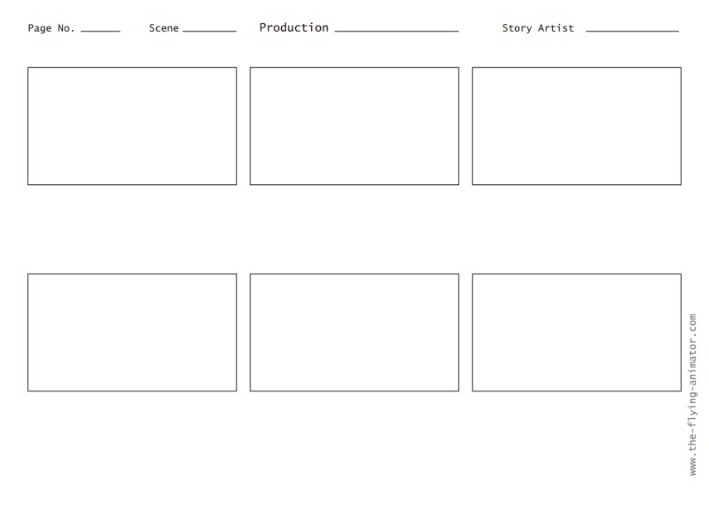 12 Storyboard Template