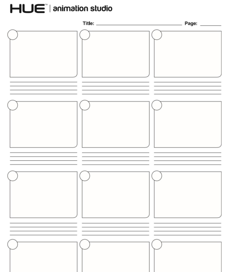 Storyboarding Template Powerpoint from www.begindot.com