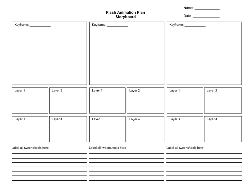 17 Storyboard Template