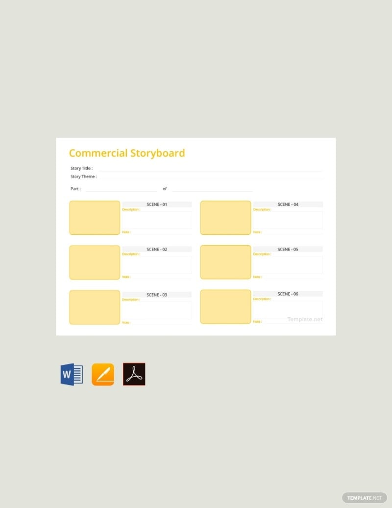 Storyboard Template