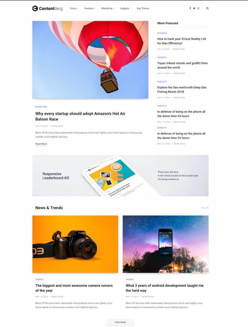 Contentberg Theme Contentberg Theme