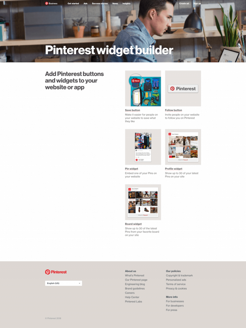 Pinterest Widget Pinterest Widget