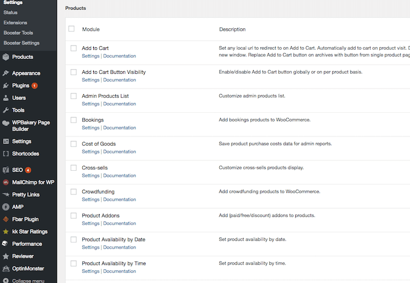 Product Modules