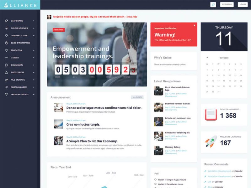 alliance-intranet-extranet-wordpress-theme