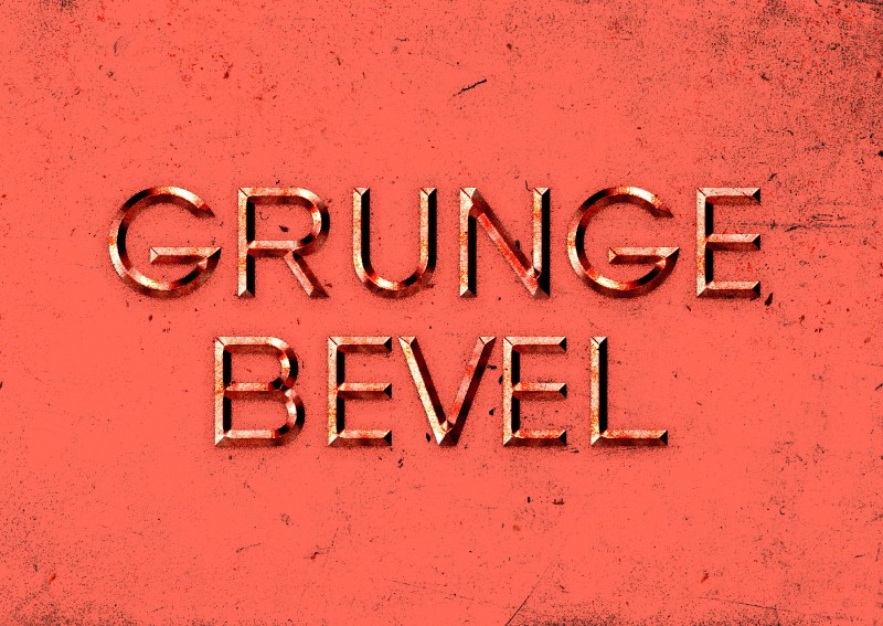 30. Grunge Bevel Grunge Bevel