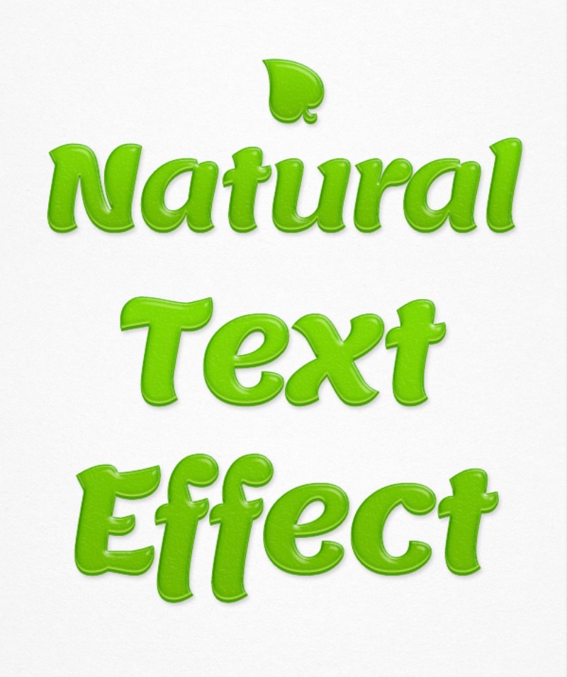  Natural Text Effect