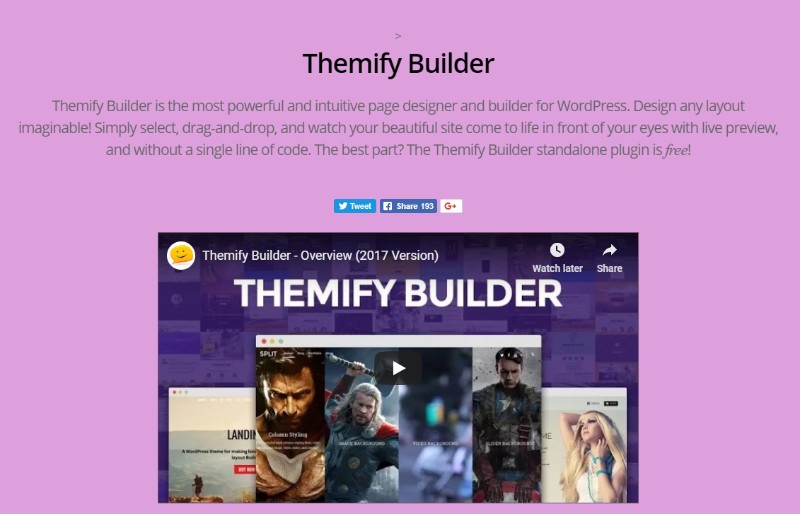 5. Themify Page Builder Themify Page Builder