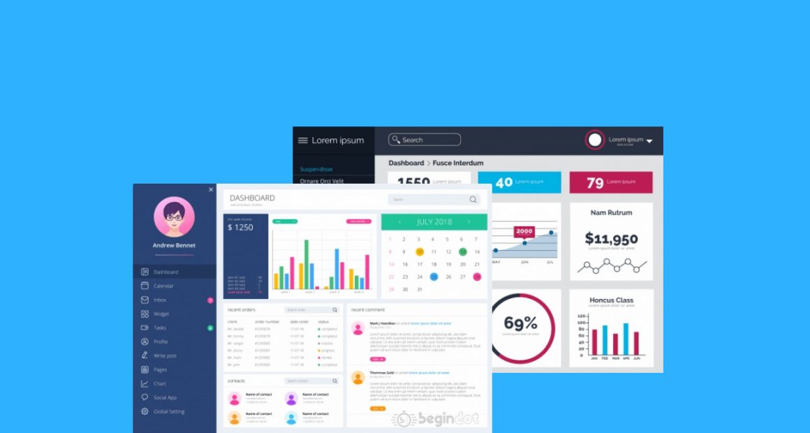 AngularJS Admin Templates