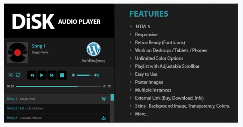 Disk Audio Player Disk Audio Player