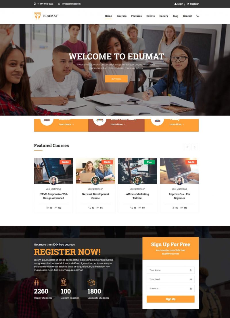 Edumart HTML Template