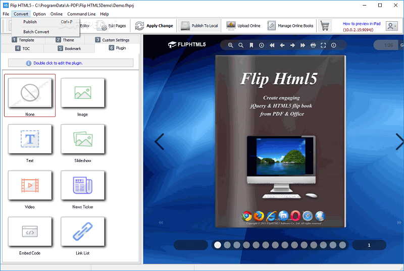FlipHTML5 Menus FlipHTML5 Menus