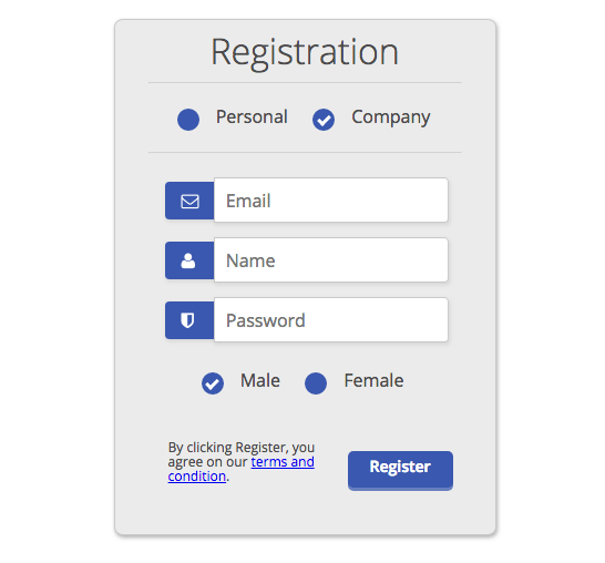 Registration Form