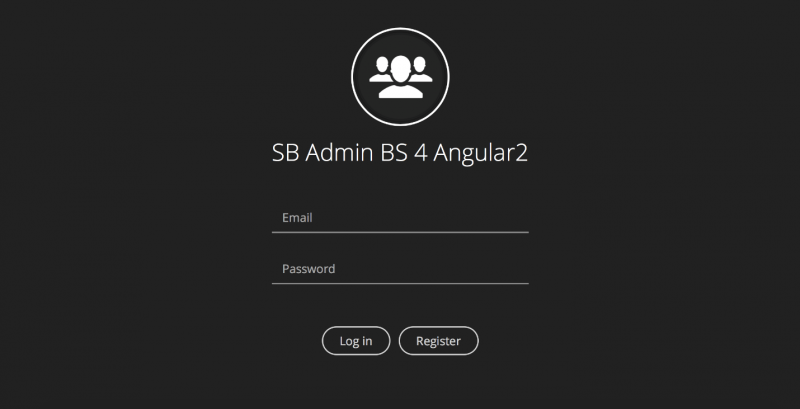Simple Dashboard Admin Semantic UI