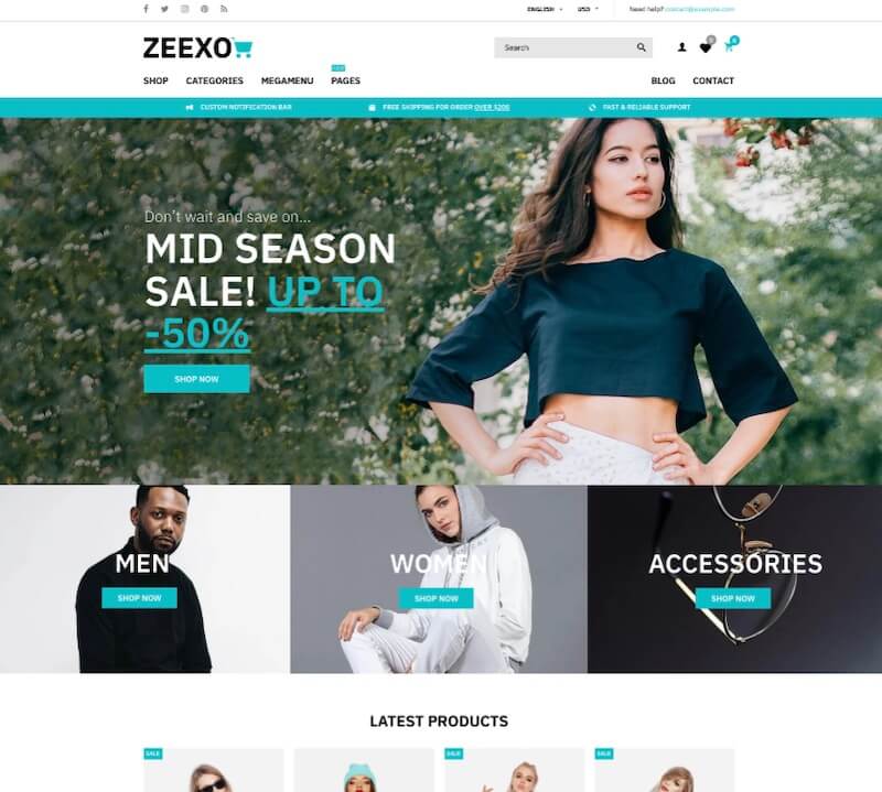 Zeexo Theme Zeexo Theme