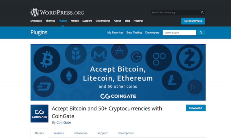 Accept Bitcoin