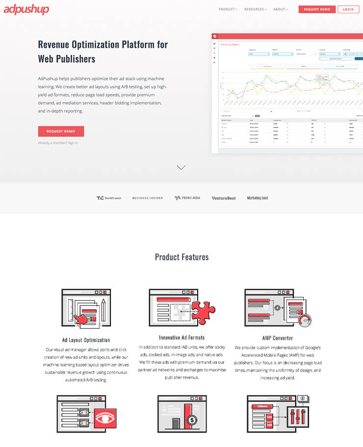 AdPushup Homepage1 AdPushup_Homepage