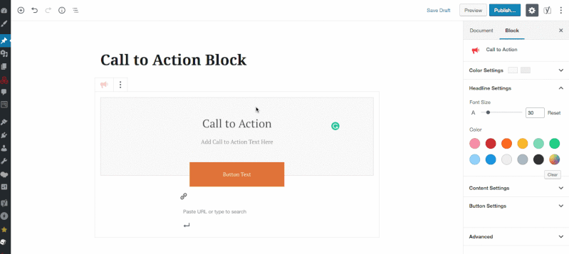 Call to Action