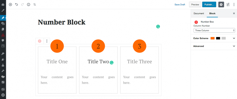 Number Blocks