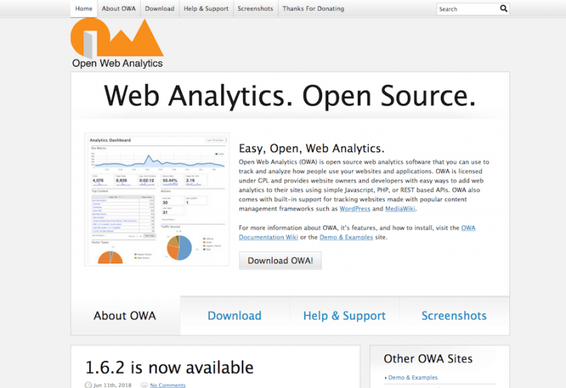 Open Web Analytics Open Web Analytics