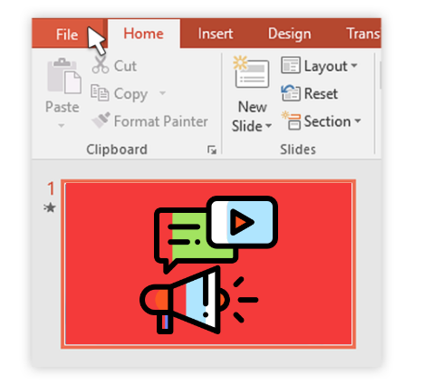 Powerpoint to video