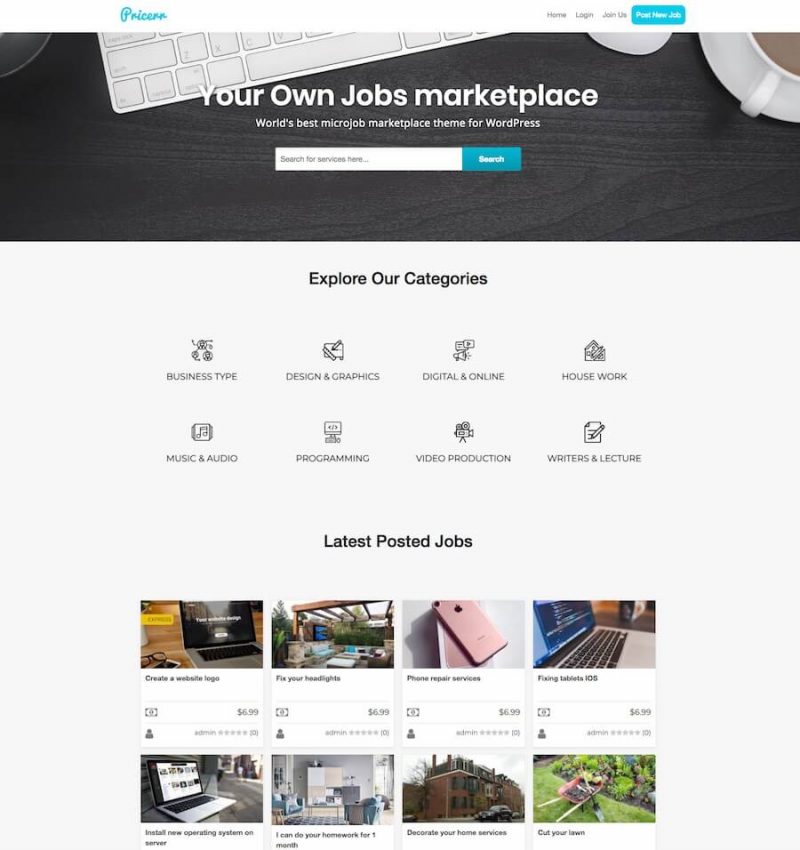 Pricerr Theme Pricerr Theme