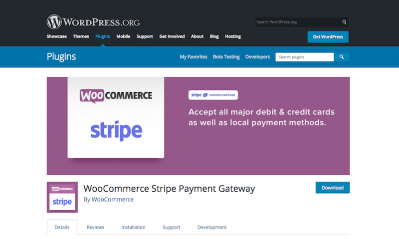 WooCommerce Stripe Payment Gateway