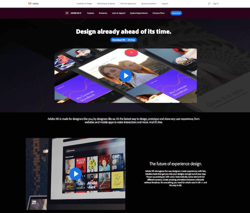 Adobe XD Adobe XD