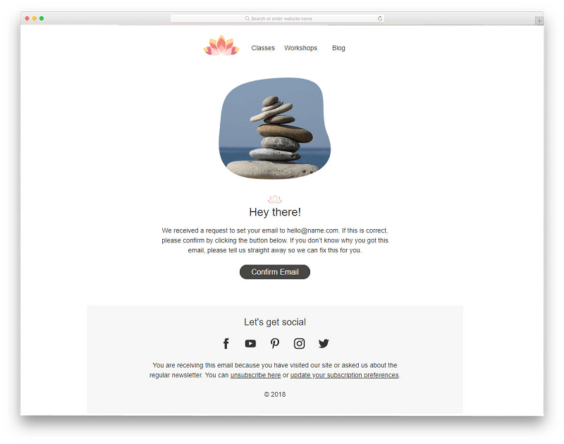 Confirmation Mail Confirmation Email Template