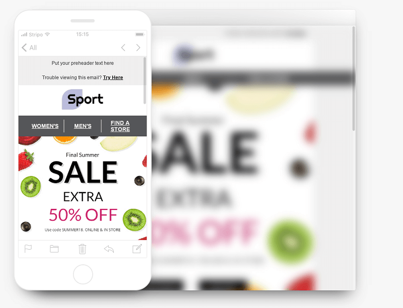 Discount Sport Email