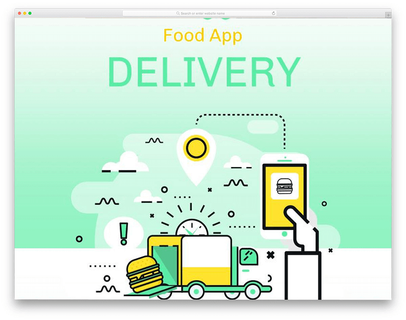 Food App Delivery Food Delivery Email Template