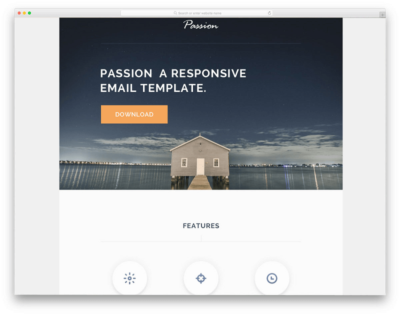 Passion Passion MailChimp Email Template