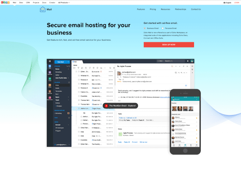Zoho Free Mail Zoho Free Mail