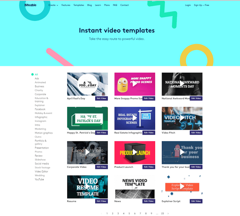 Biteable Biteable Infographic Tool