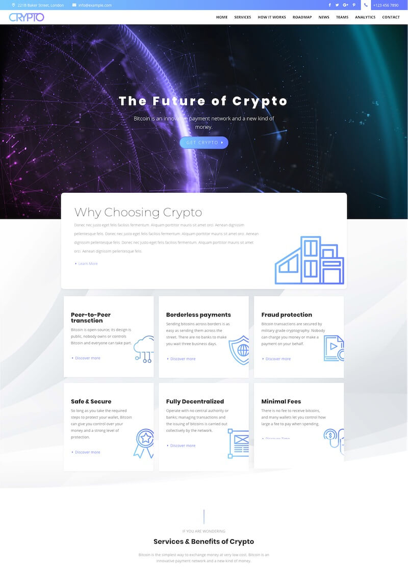 Crypto Best Divi Child site Crypto Divi Child Theme